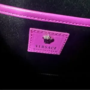 Versace | Bags | Rare Calfskin Palazzo Crystal Medusa  display picture 3